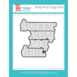 リルインカーデザイン lil inker designs ダイ baby word tags