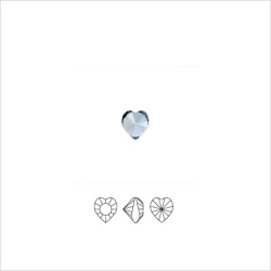 ������ե����� #4835 Mini Heart Fancy Stone ���ꥹ���� 3.5mm