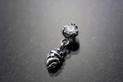 ハート　石　ピアス
