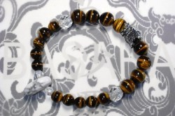 タイガーイエロー　ストーンブレスレット