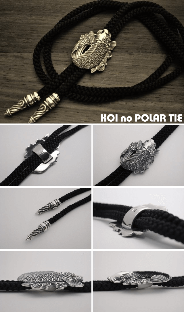 鯉のループタイ