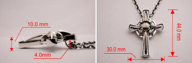 ポイボス　クロス　ペンダント