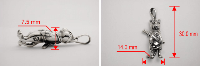 忍猫　NYANZOU　ペンダント