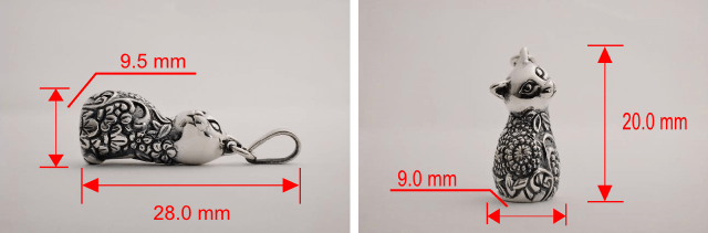 見返りり猫　ボタニカル　ドゥードル