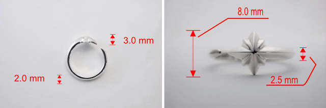 meteor bouds ring　流星の絆リング