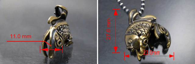 トサキン　brass　ペンダント