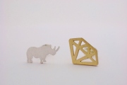 サイ　＆　ダイヤモンド　ピアス