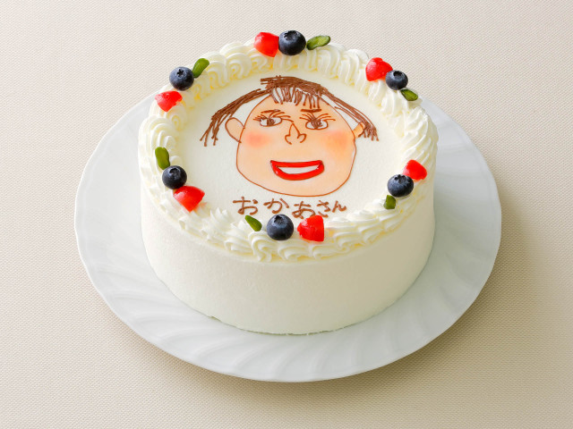 お絵描きケーキ5号