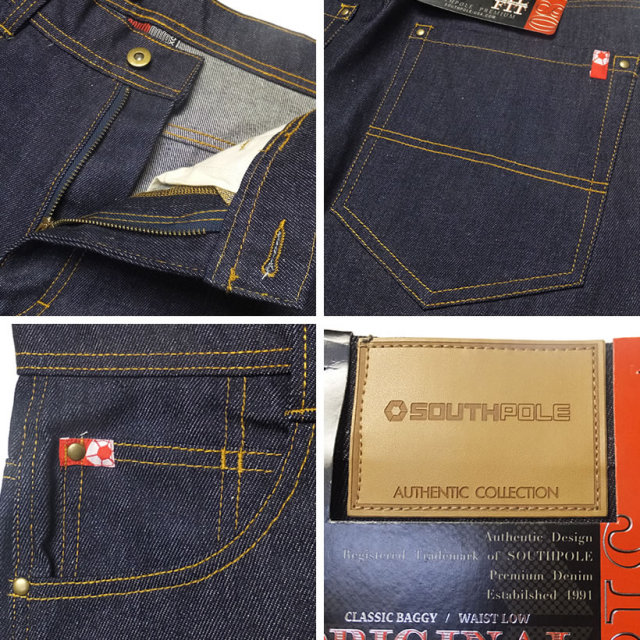 SOUTHPOLE サウスポール デニムパンツ BAGGY PANTS 31801401 6V9482