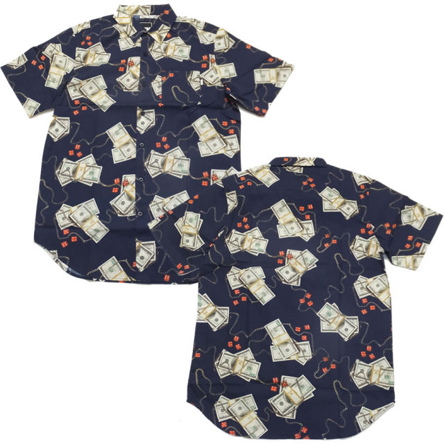 DGK ディージーケー 半袖シャツ COME UP S/S WOVEN DSS-261 7V3297