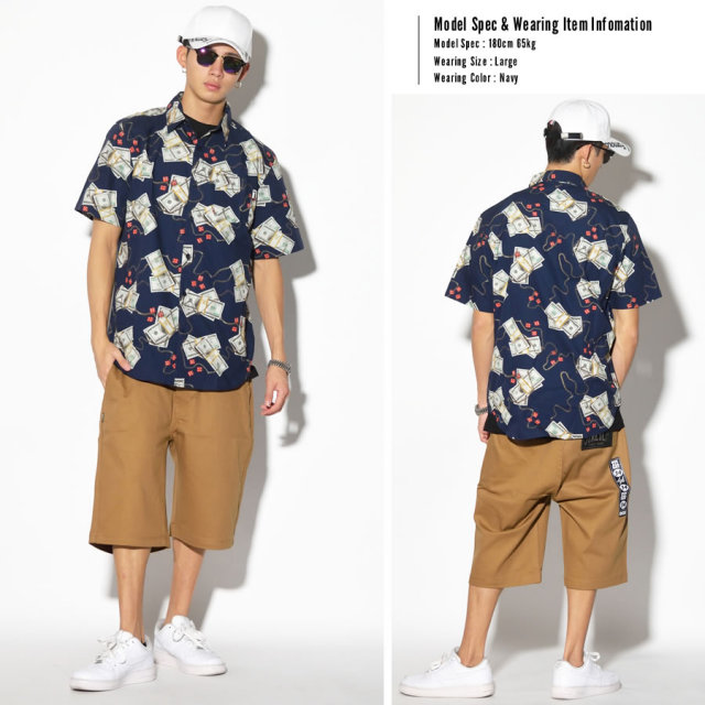DGK ディージーケー 半袖シャツ COME UP S/S WOVEN DSS-261 7V3297