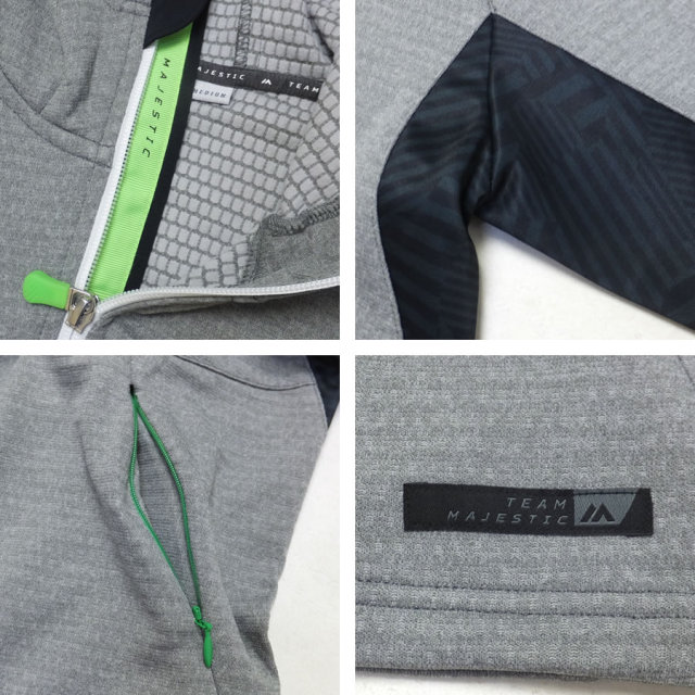 MAJESTIC マジェスティック トラックトップ AUTHENTIC TRAINING KNIT JACKET XM23-GRY5-MAJ0029 7V5419