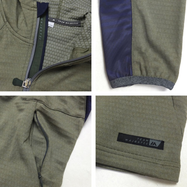 MAJESTIC マジェスティック トラックトップ AUTHENTIC TRAINING KNIT JACKET XM23-KHK5-MAJ0029 7V5420