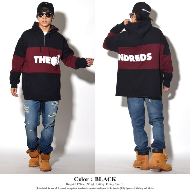 THE HUNDREDS ザ・ハンドレッツ プルオーバーパーカー TOURIST PULLOVER T17F302007 7V5482