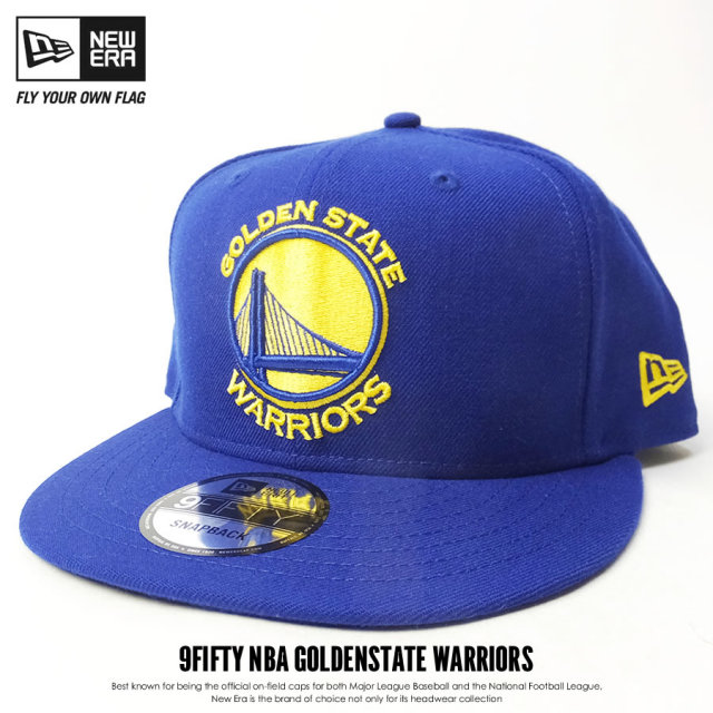 NEW ERA ニューエラ スナップバックキャップ 9FIFTY ゴールデンステート・ウォリアーズ ライトロイヤル×チームカラー 11433969 7V9156