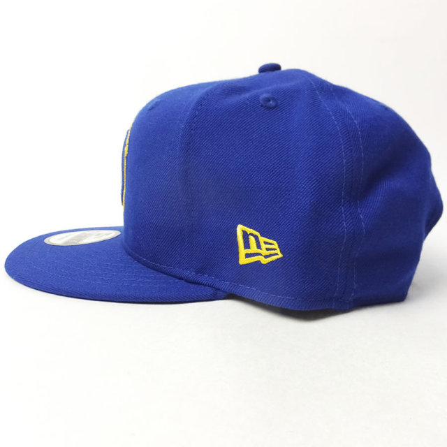 NEW ERA ニューエラ スナップバックキャップ 9FIFTY ゴールデンステート・ウォリアーズ ライトロイヤル×チームカラー 11433969 7V9156