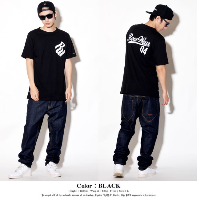 ROCAWEAR ロカウェア 半袖Tシャツ メンズ 90TH SHORT TEE (RWTS010)