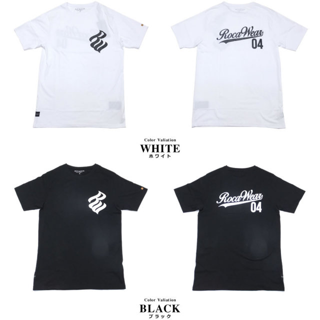 ROCAWEAR ロカウェア 半袖Tシャツ メンズ 90TH SHORT TEE (RWTS010)