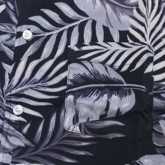 REASON リーズン 半袖シャツ メンズ BOTANICAL VISCOSE SHIRT (M8-12)