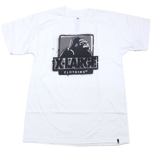 X-LARGE エクストララージ 半袖Tシャツ メンズ STENCIL SS TEE (M18A1102)