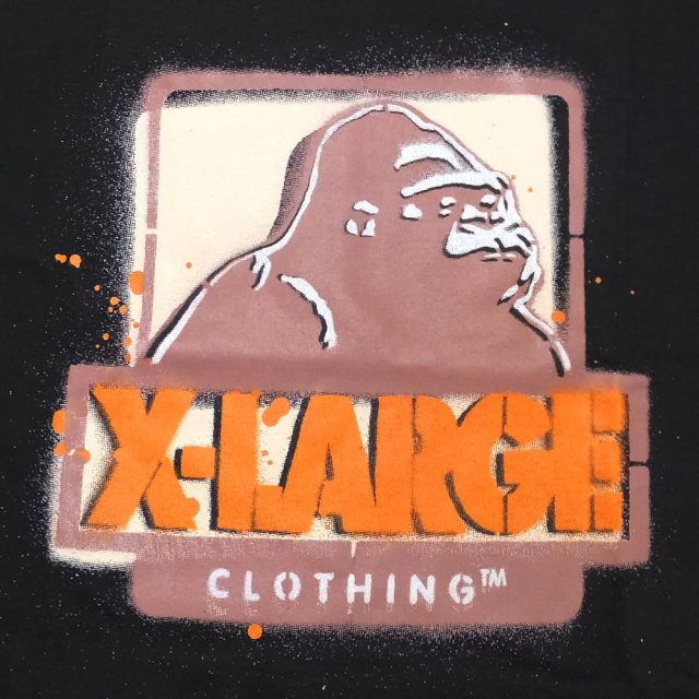 X-LARGE エクストララージ 半袖Tシャツ メンズ STENCIL SS TEE (M18A1102)
