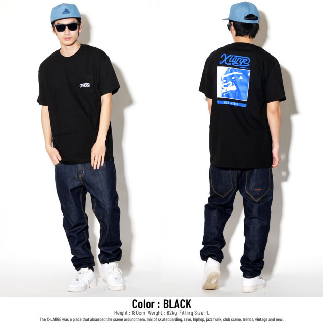 X-LARGE エクストララージ 半袖Tシャツ メンズ SERVICE SS POCKET TEE (M18A1201)