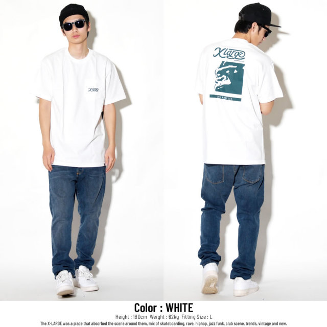 X-LARGE エクストララージ 半袖Tシャツ メンズ SERVICE SS POCKET TEE (M18A1201)