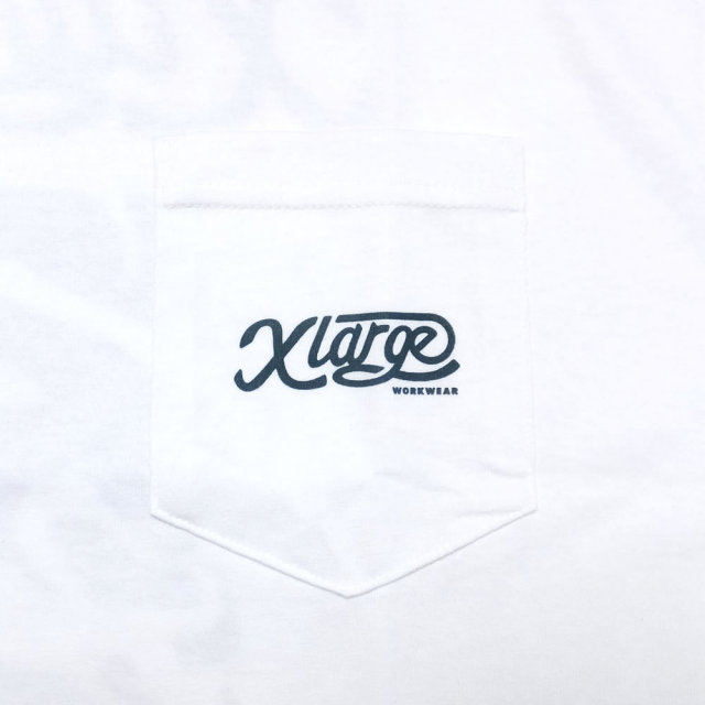 X-LARGE エクストララージ 半袖Tシャツ メンズ SERVICE SS POCKET TEE (M18A1201)