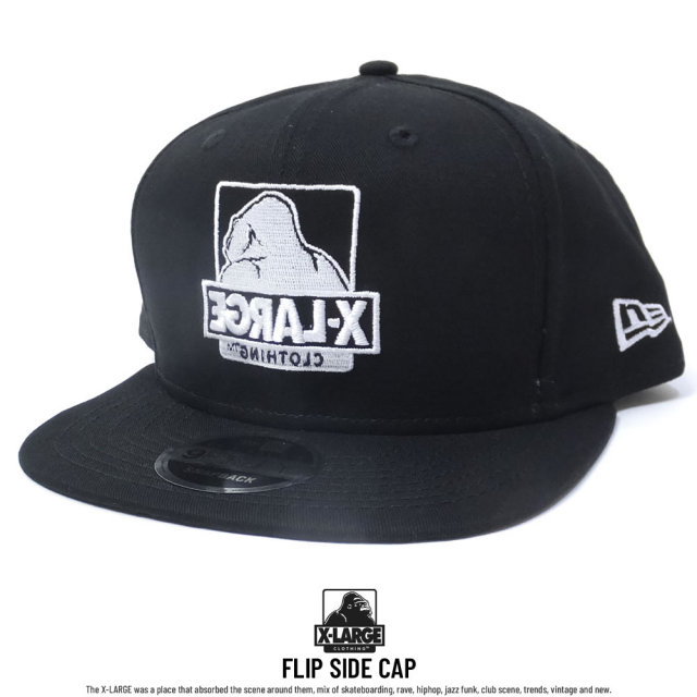 X-LARGE エクストララージ カーブバイザーキャップ メンズ FLIP SIDE CAP (M18A9105)