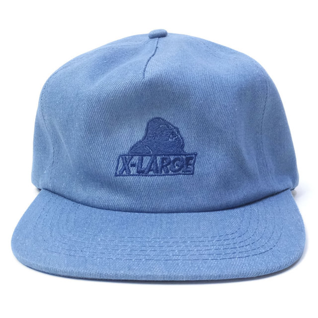 X-LARGE エクストララージ カーブバイザーキャップ メンズ SLANTED DENIM CAP (M18A9109)