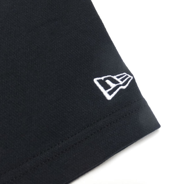 NEW ERA ニューエラ 半袖パフォーマンスTシャツ 吸汗速乾素材 ペイズリー フラッグ ブラック×ゴールド (11556689)