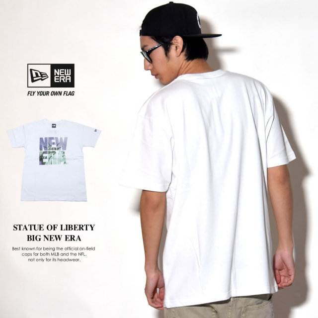 NEW ERA ニューエラ 半袖Tシャツ スタチュー・オブ・リバティー BIG NEW ERA ホワイト (11556726)