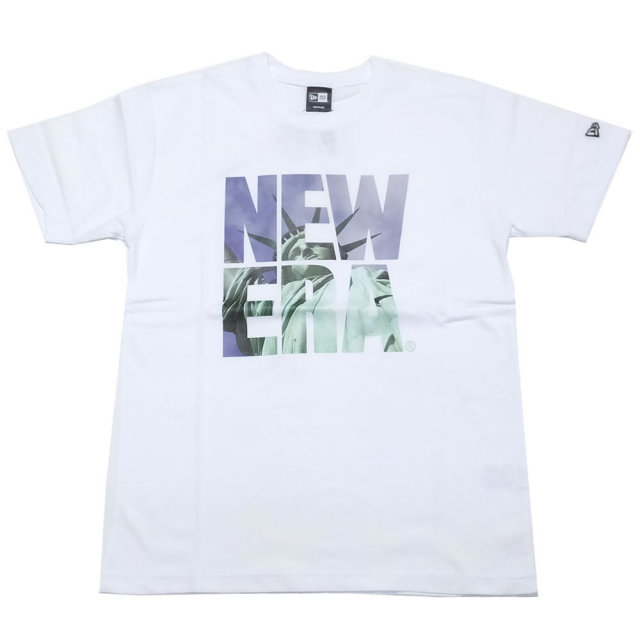 NEW ERA ニューエラ 半袖Tシャツ スタチュー・オブ・リバティー BIG NEW ERA ホワイト (11556726)