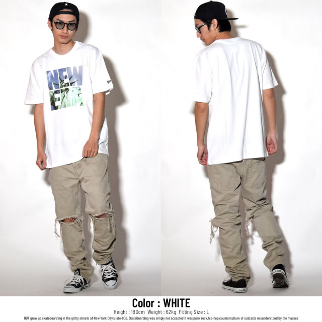 NEW ERA ニューエラ 半袖Tシャツ スタチュー・オブ・リバティー BIG NEW ERA ホワイト (11556726)