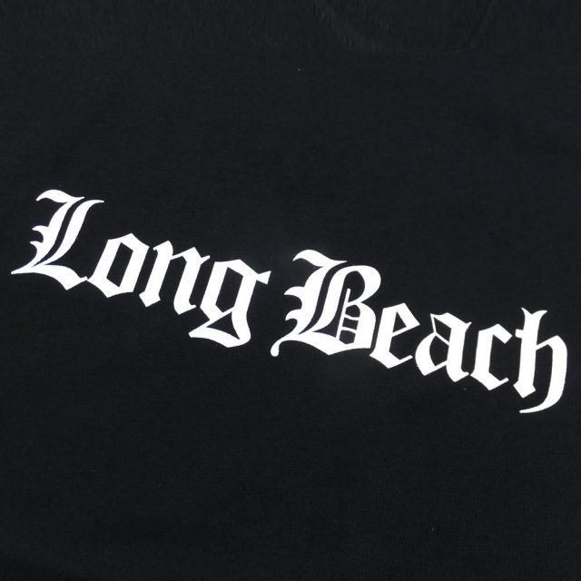 NEW ERA ニューエラ 半袖Tシャツ オールドイングリッシュ Long Beach ブラック (11556739)