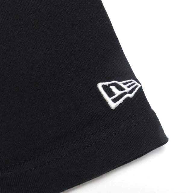 NEW ERA ニューエラ 半袖Tシャツ オールドイングリッシュ Long Beach ブラック (11556739)