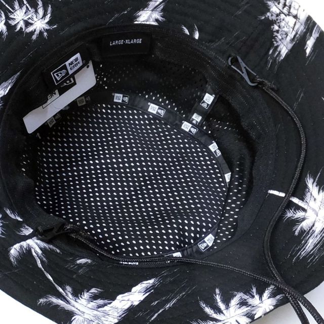 NEW ERA ニューエラ サファリハット アドベンチャー アロハB/W ブラックアロハ (11557198)