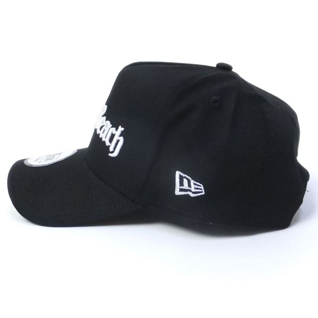 NEW ERA ニューエラ カーブバイザーキャップ 9FORTY A-Frame オールドイングリッシュ ベニスビーチ ブラック×スノーホワイト (11557333)