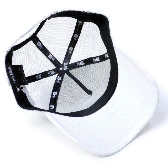 NEW ERA ニューエラ メッシュキャップ 9FORTY A-Frame トラッカー メキシカン スカル&ローズ ホワイト (11557358)