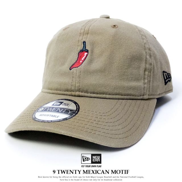 NEW ERA ニューエラ カーブバイザーキャップ 9TWENTY クロスストラップ ハラペーニョ カーキ (11557500)