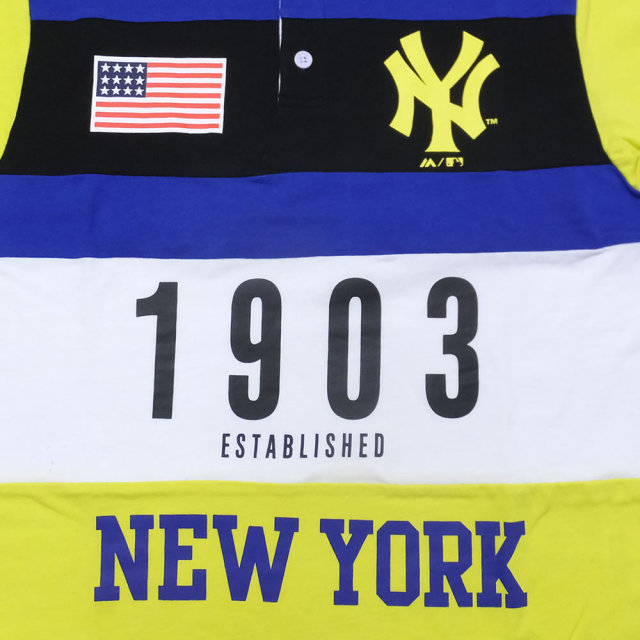 MAJESTIC マジェスティック ポロシャツ NY 1903 POLO (MM04-NYK-8S05)
