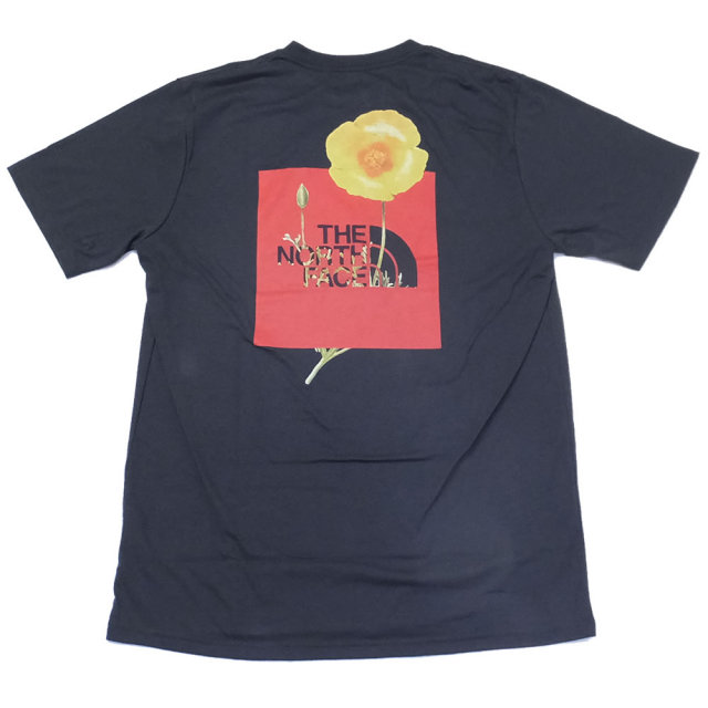 THE NORTH FACE ザ・ノースフェイス 半袖Tシャツ S/S BOTTLE SOURCE RED BOX TEE ウェザードブラック (NF0A34YRZLY)