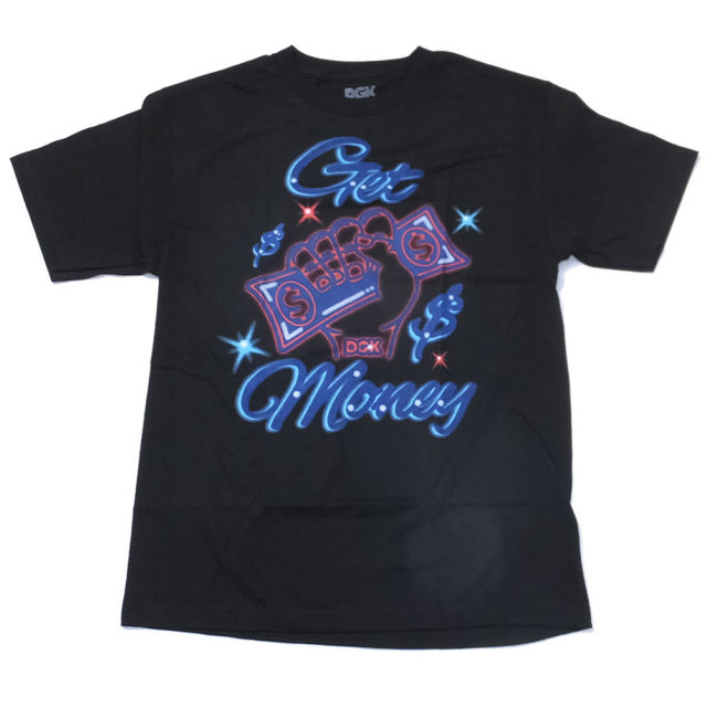 DGK ディージーケー 半袖Tシャツ GET MONEY TEE (DT-4016)