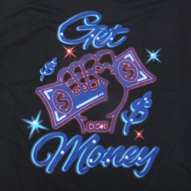 DGK ディージーケー 半袖Tシャツ GET MONEY TEE (DT-4016)