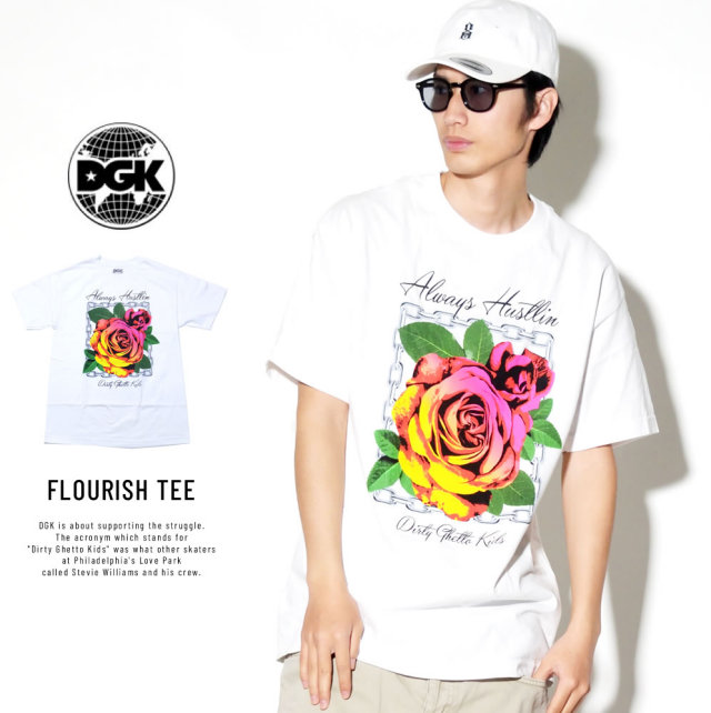 DGK ディージーケー 半袖Tシャツ FLOURISH TEE (DT-4042)
