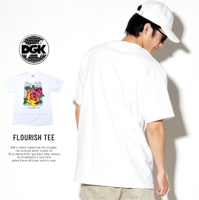 DGK ディージーケー 半袖Tシャツ FLOURISH TEE (DT-4042)