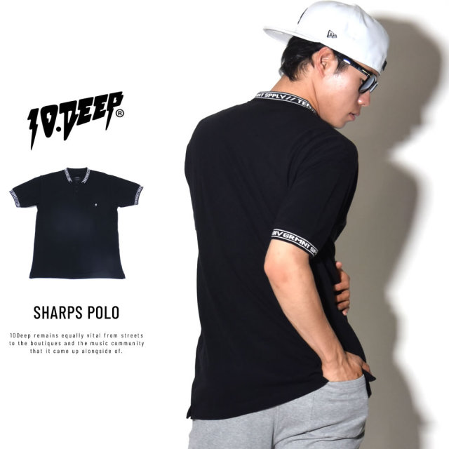 10DEEP テンディープ ポロシャツ SHARPS POLO (181TD4221)