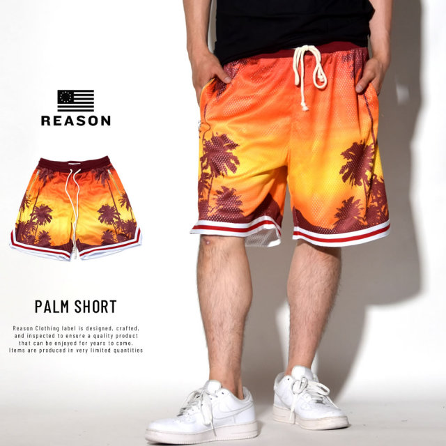 REASON リーズン メッシュショーツ PALM SHORT (Q8-109)
