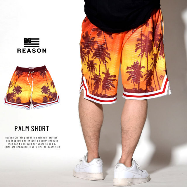 REASON リーズン メッシュショーツ PALM SHORT (Q8-109)