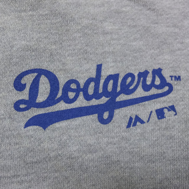 MAJESTIC マジェスティック プルオーバーパーカー メンズ ミニオンズ コラボ MINIONS×LOS ANGELES DODGERS HOODIE (MM06-LDG-8S900MN)